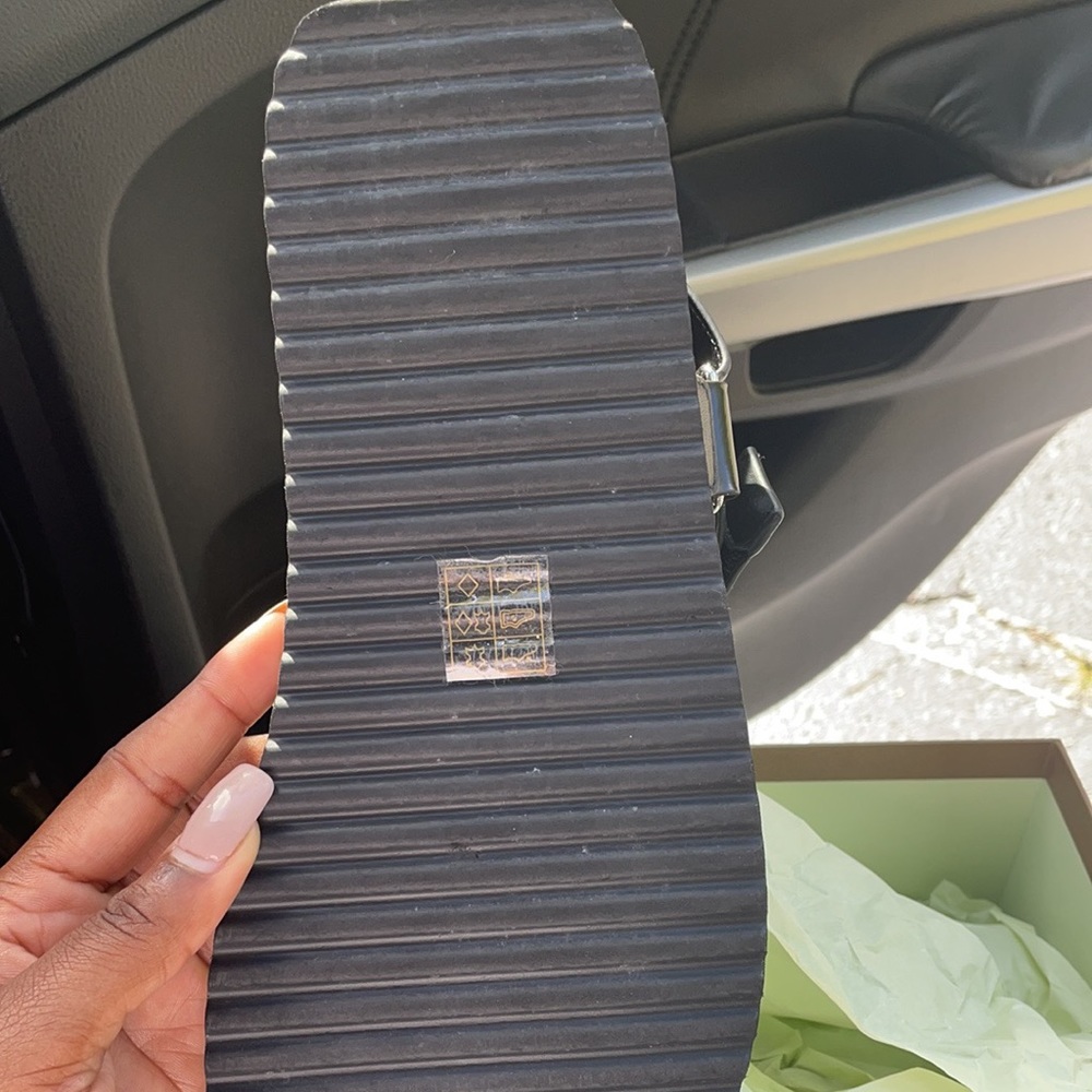 Fairly new Burberry sandals. Worn once.